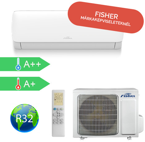 Fisher Special Edition 3,5 kW inverteres split klíma Telepítési csomagban