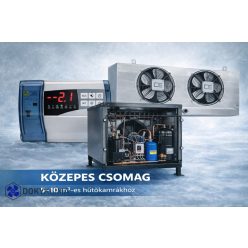   Közepes hűtőkamra csomag 5–10 m³-hez – Gépészeti csomag