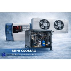 Mini hűtőkamra csomag 2–5 m³-hez – Gépészeti csomag