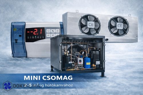 Mini hűtőkamra csomag 2–5 m³-hez – Gépészeti csomag